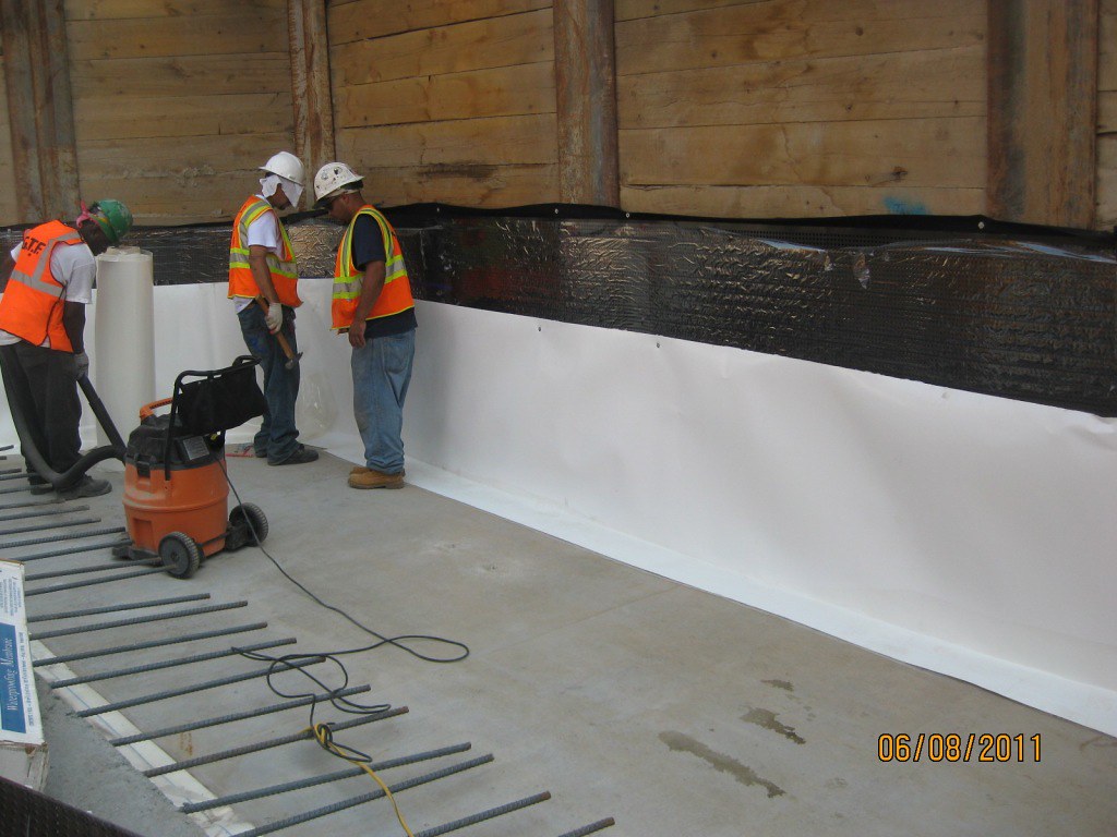 Representative waterproofing & balcony repairs construction work