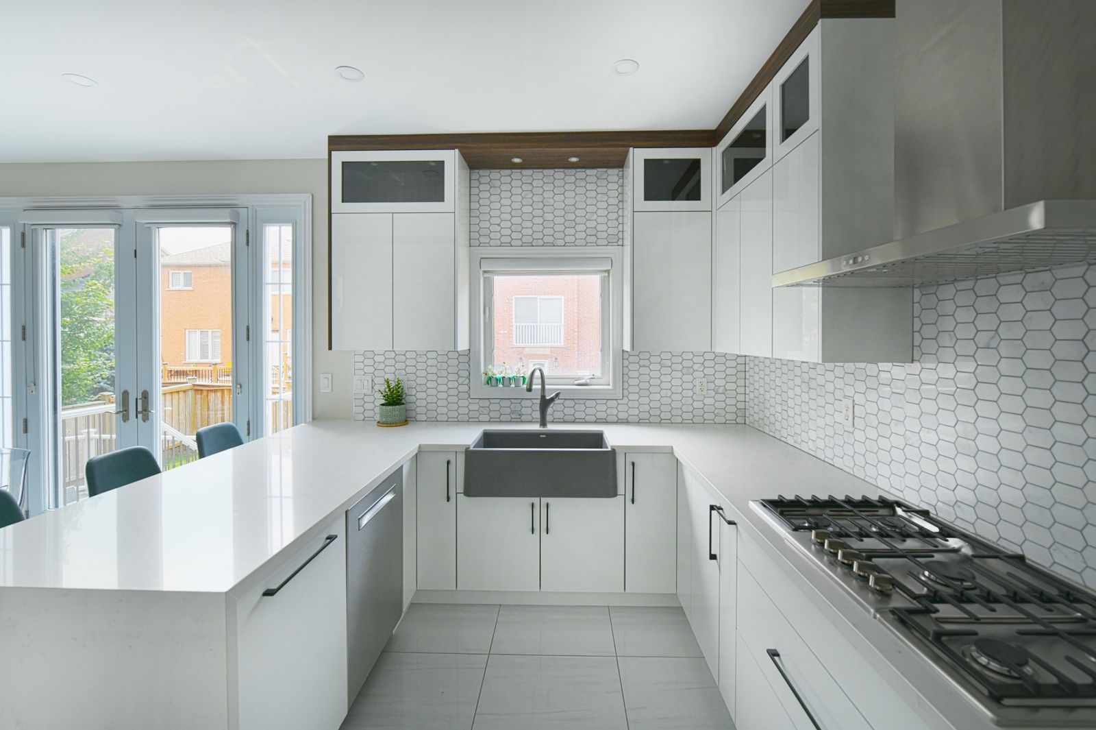 Representative residential remodeling construction work