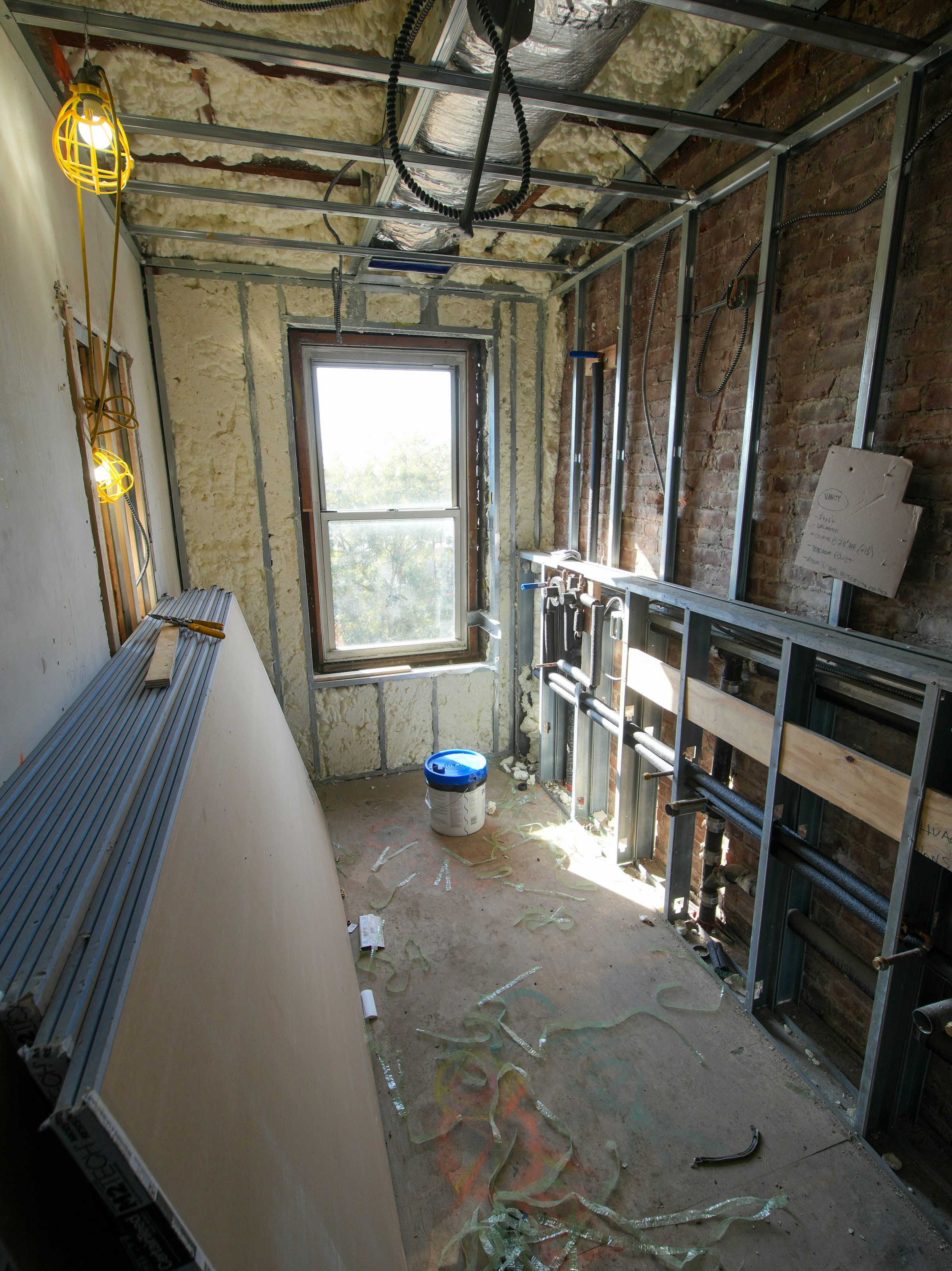 Representative insurance restoration construction work